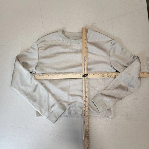 RTA‎ Women's Myles Crewneck Embroidered Long Sleeve Sweatshirt Size XXS NWT $275 - Picture 10 of 12